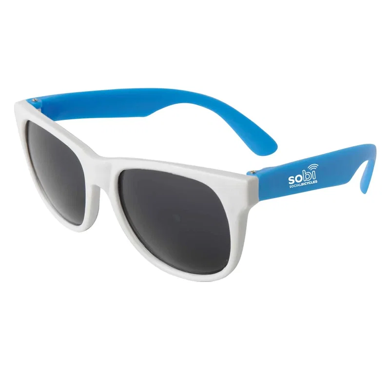 Neon Sunglasses: White Frame — view 6