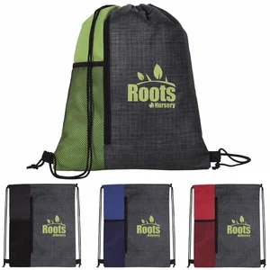 Custom Non-Woven Vertical Drawstring Bag