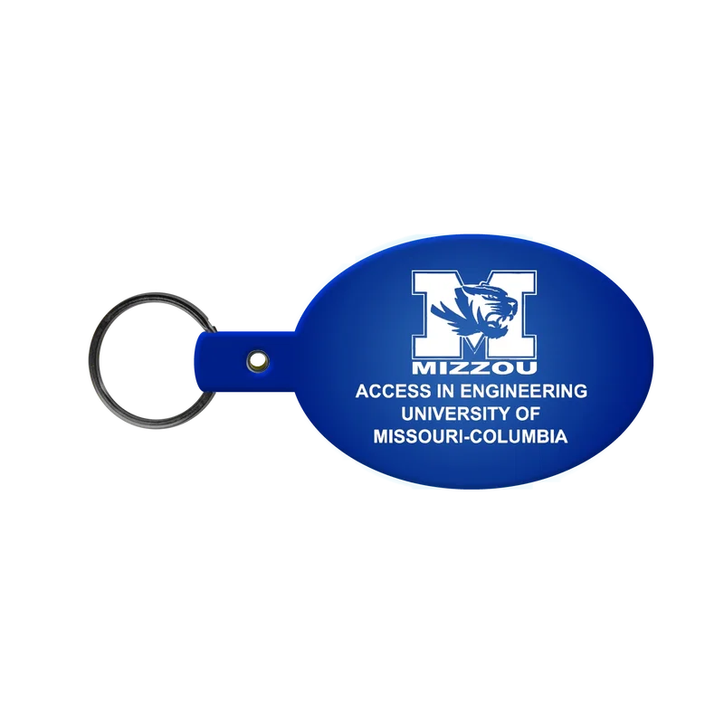 Oval Flexible Key Tag — view 10