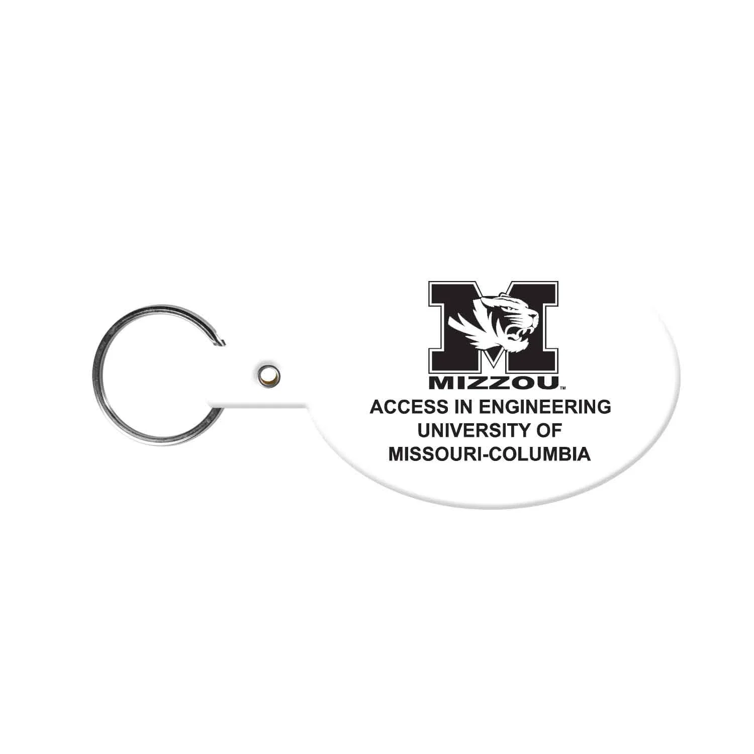 Oval Flexible Key Tag — view 13