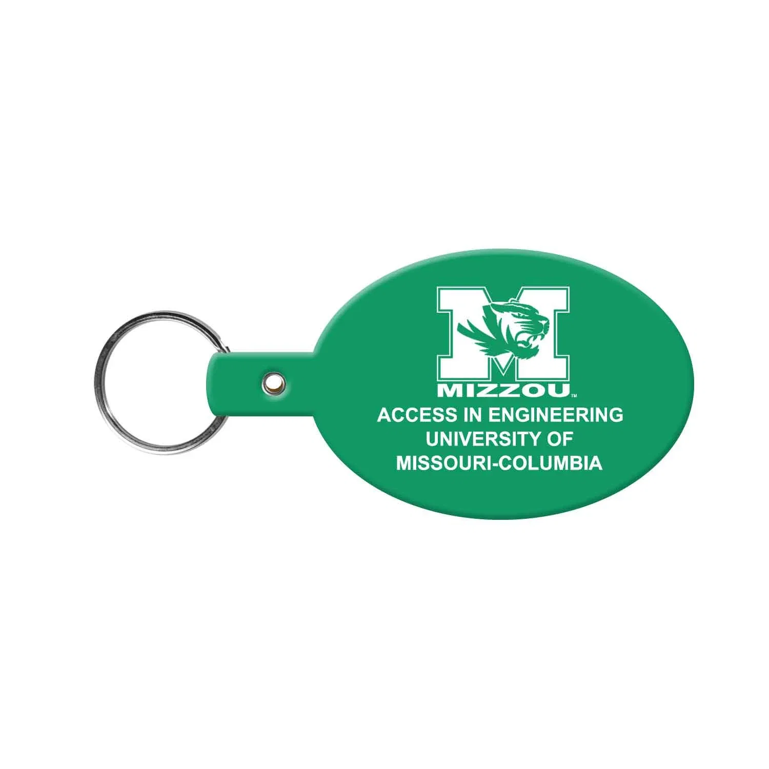 Oval Flexible Key Tag — view 4