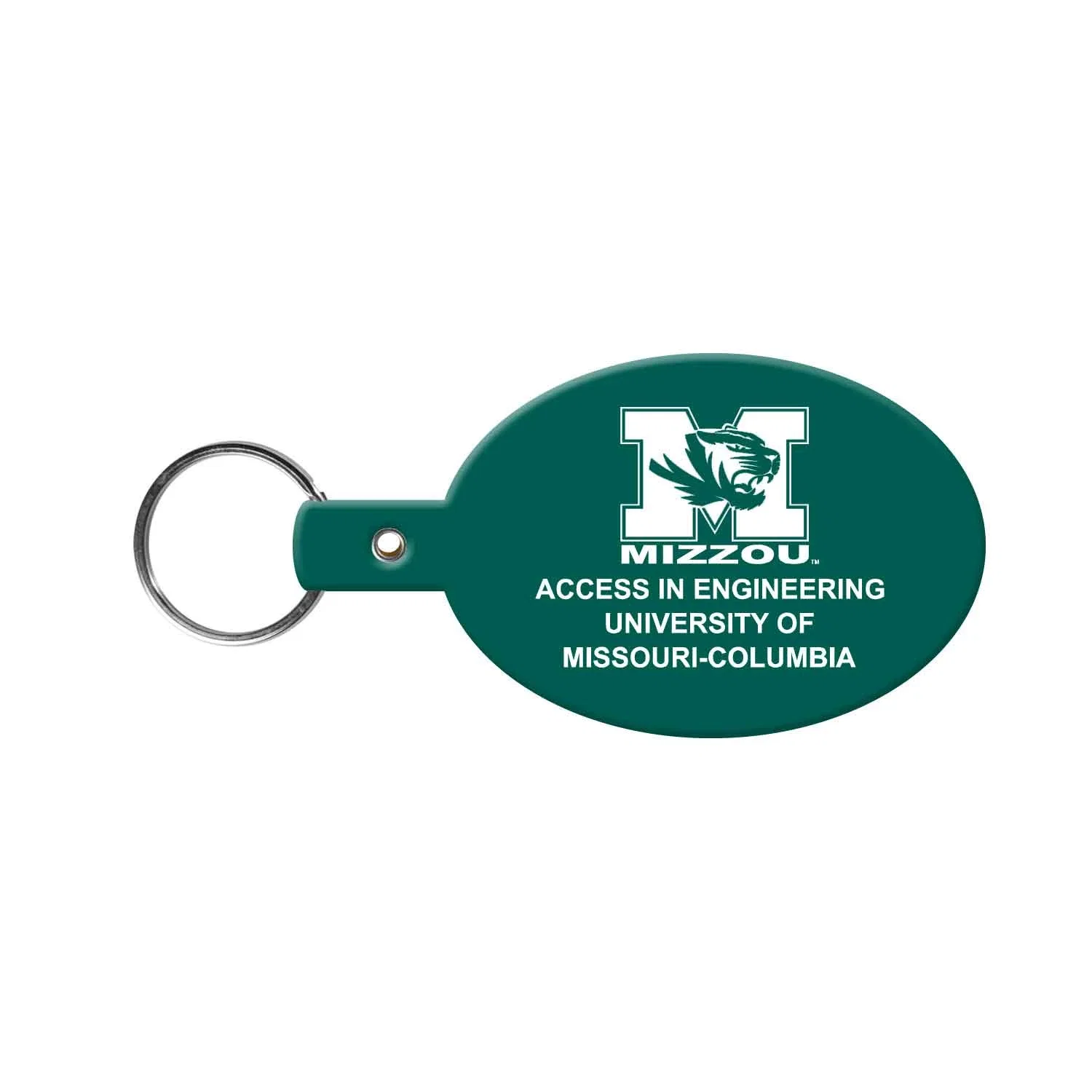 Oval Flexible Key Tag — view 5