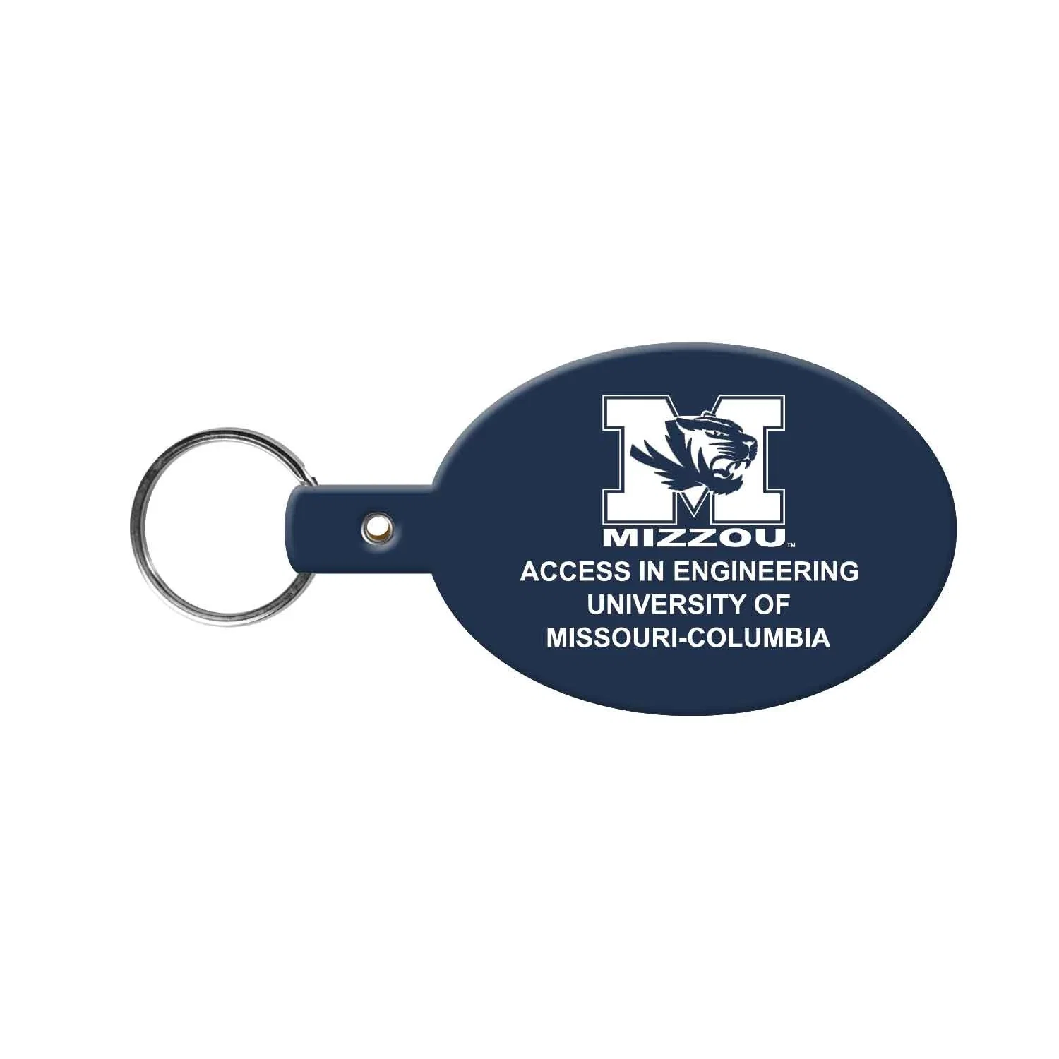 Oval Flexible Key Tag — view 6