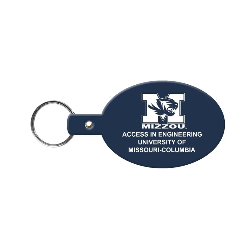 Oval Flexible Key Tag — view 6