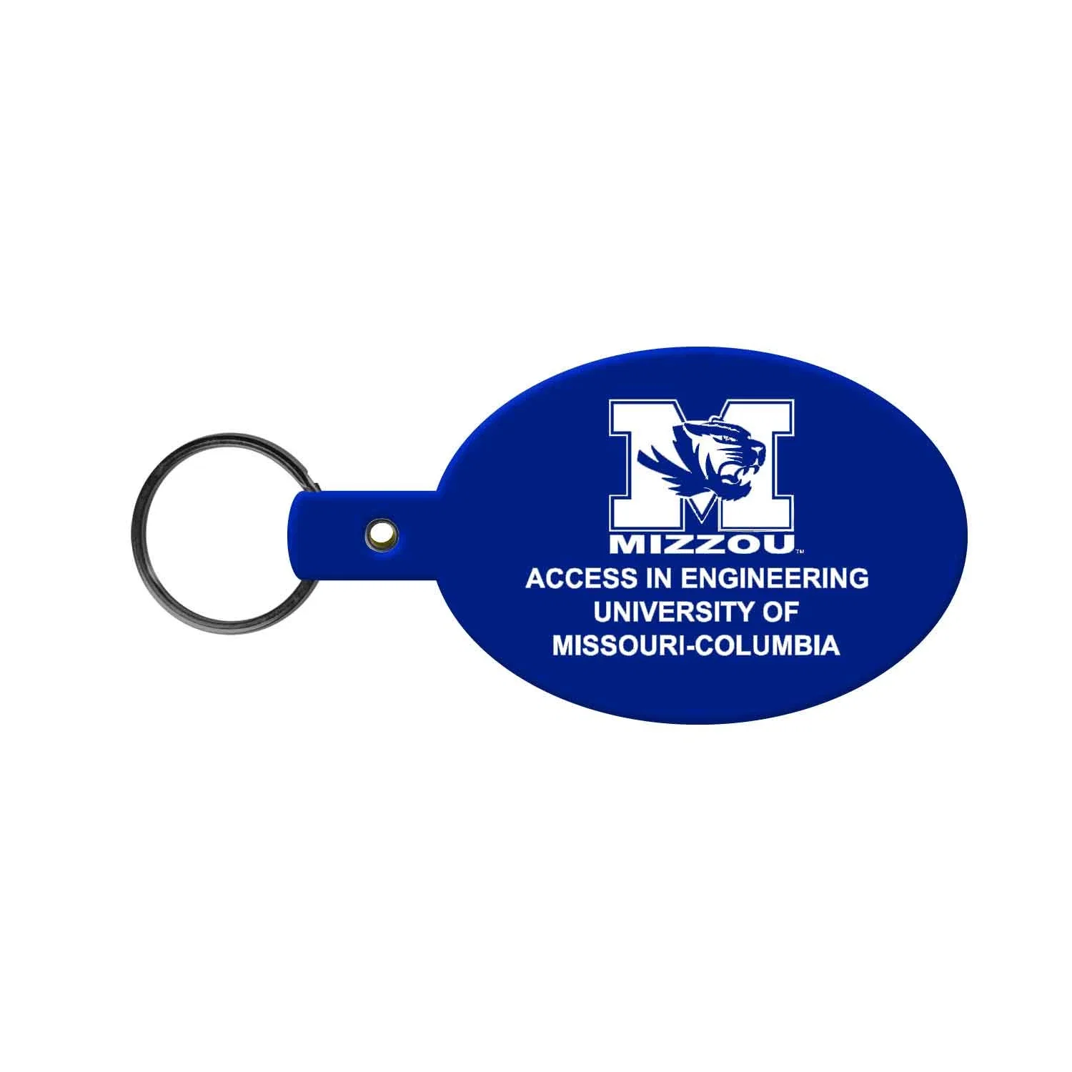 Oval Flexible Key Tag — view 7