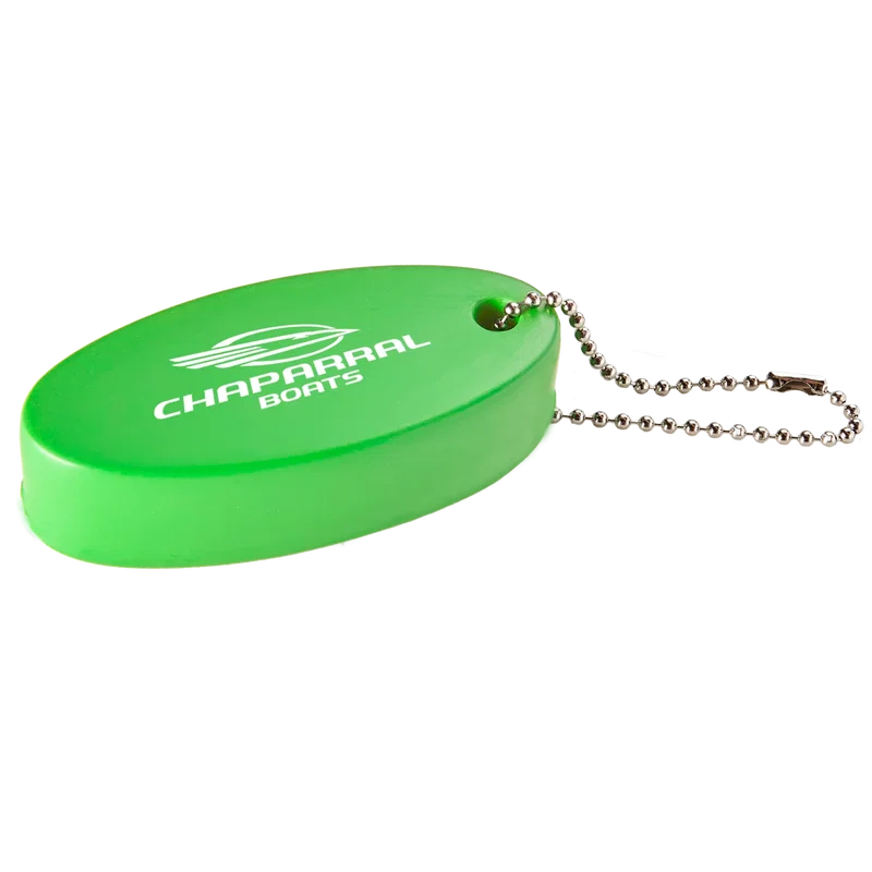 Oval Floater Key Tag — view 2
