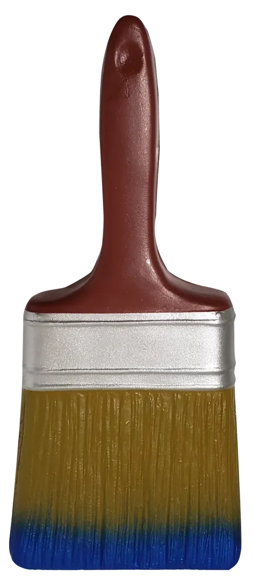 Imprinted Paint Brush Stress Reliever — view 2