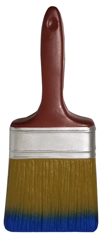 Imprinted Paint Brush Stress Reliever — view 2