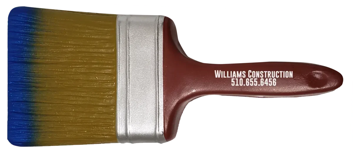 Imprinted Paint Brush Stress Reliever