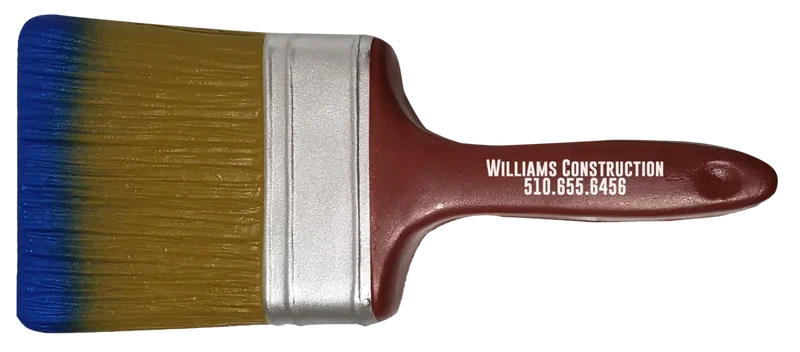 Imprinted Paint Brush Stress Reliever