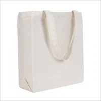 Patriotic Gusseted Cotton Tote — view 2