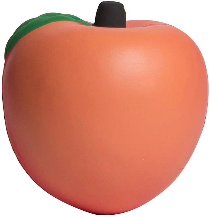 Promotional Peach Stress Reliever — view 3