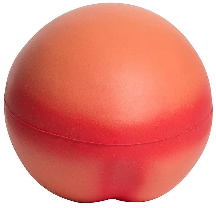 Promotional Peach Stress Reliever — view 7