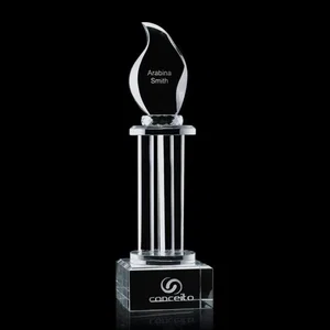 Custom Pinto Flame Optical Award