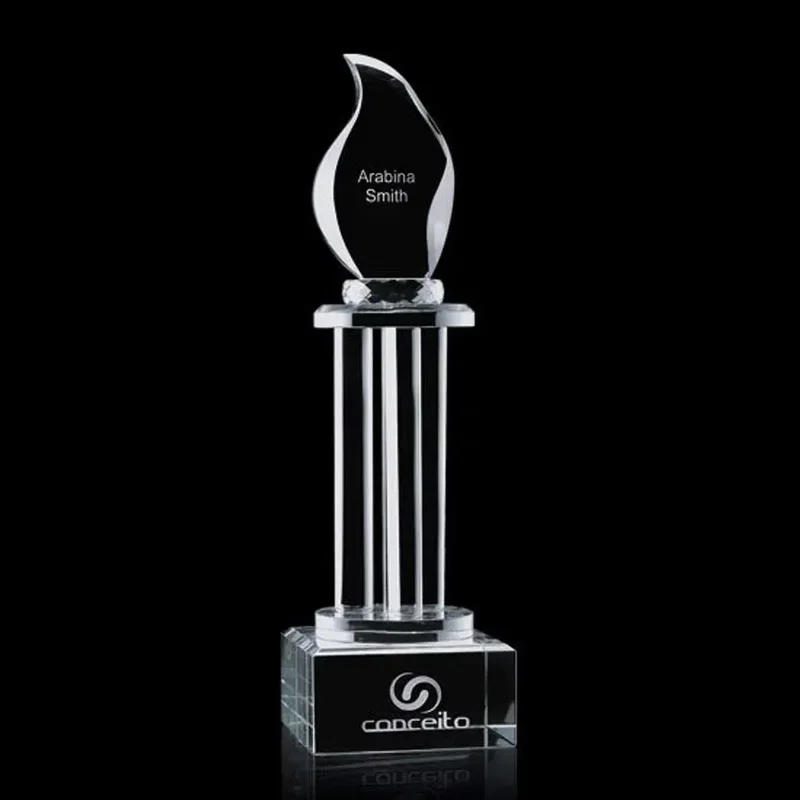 Custom Pinto Flame Optical Award