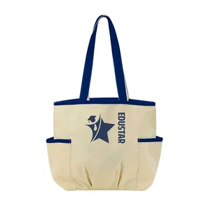 Custom Pleated Tote Bag