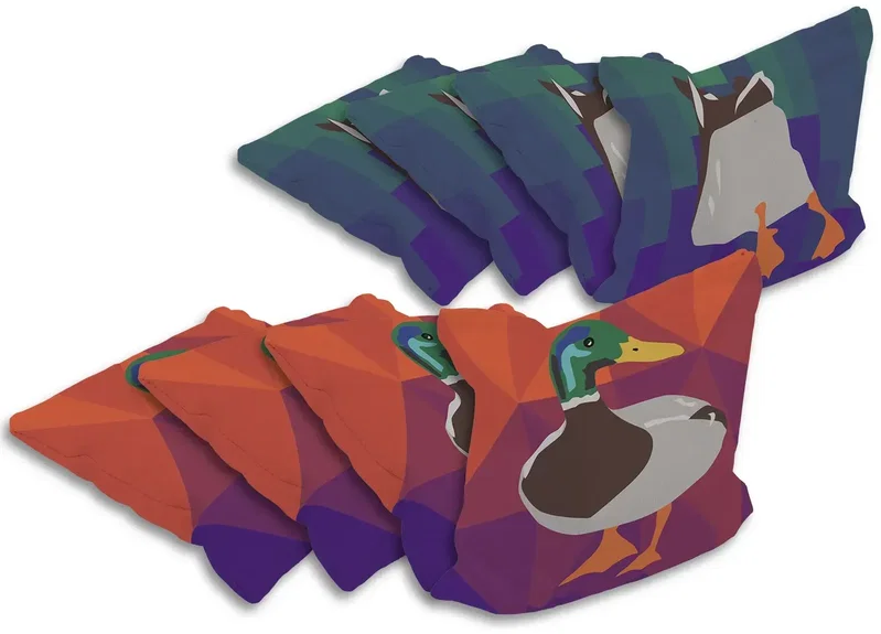 Custom Printed Double-Sided Bean Bags (Set of Eight) — view 5