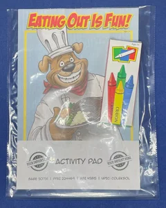 Custom Printed Eating Out is Fun Kids Activity Pad - Fun Learning