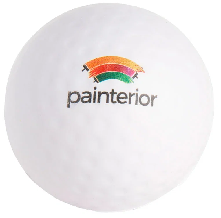 Custom Printed Golf Ball Stress Reliever — view 4