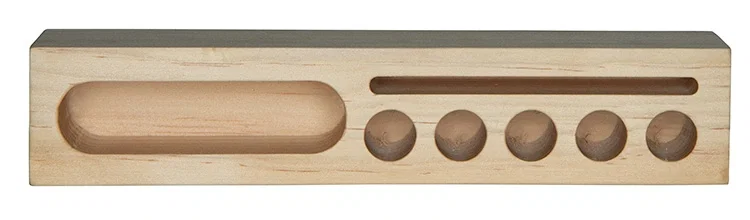 Custom Printed Wood Desk Organizer — view 5