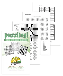 Custom Puzzling Activity Book!