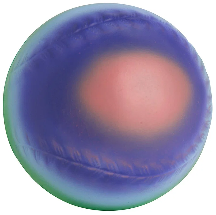Rainbow Baseball Stress Reliever — view 3