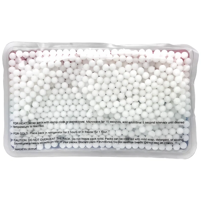 Rainbow Gel Beads Hot/Cold Pack Rectangle — view 2