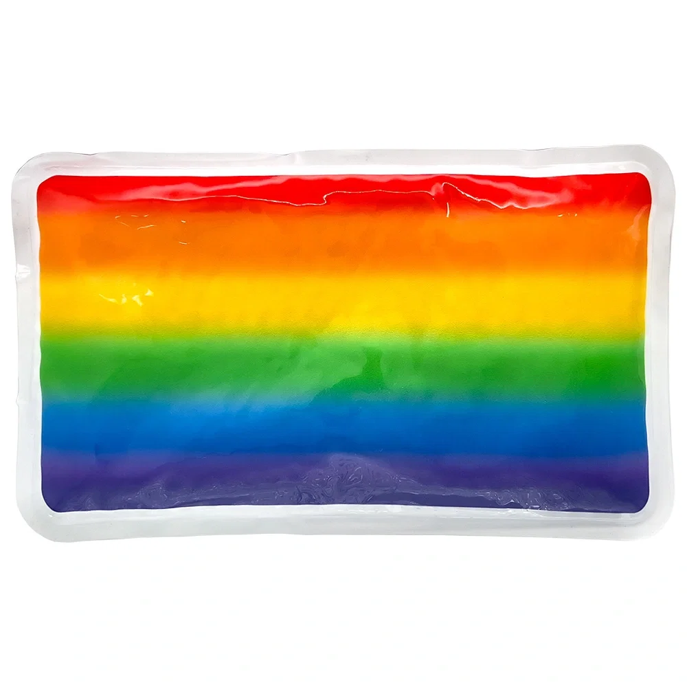 Rainbow Gel Beads Hot/Cold Pack Rectangle — view 3