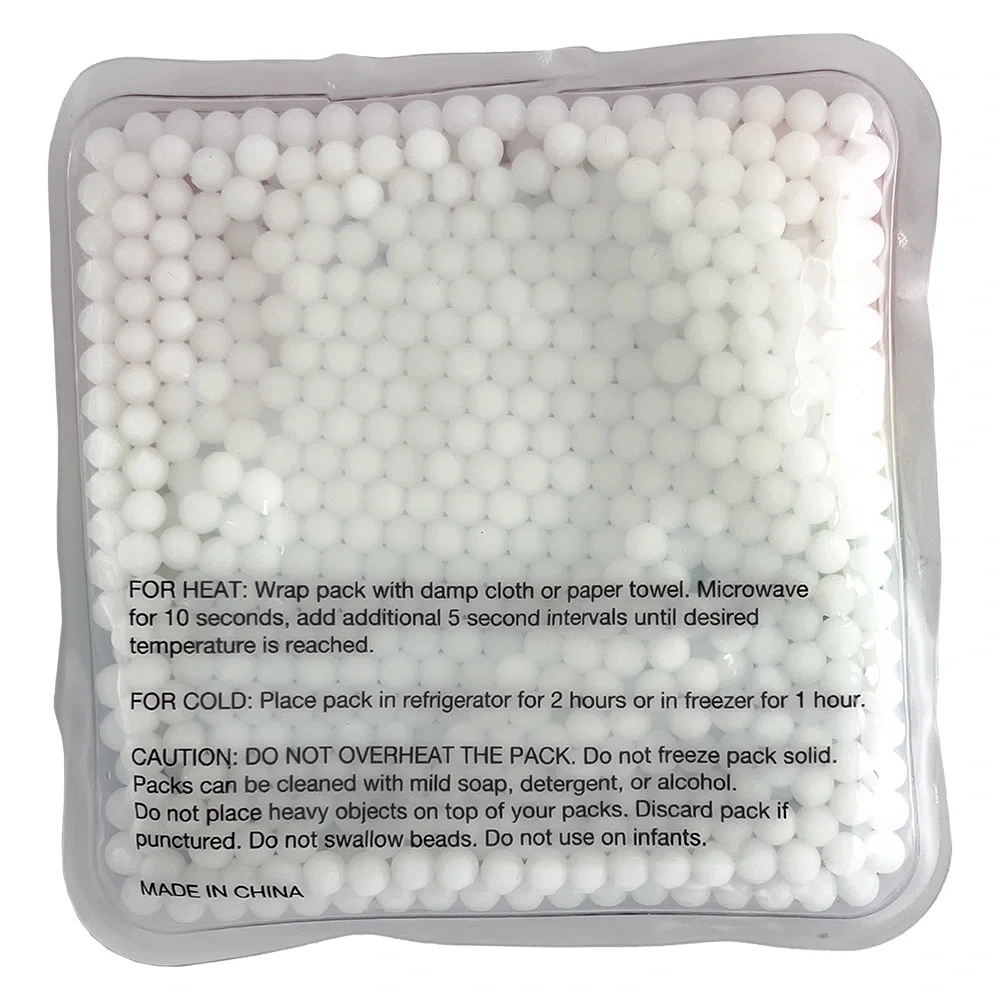 Rainbow Gel Beads Hot/Cold Pack Square — view 2
