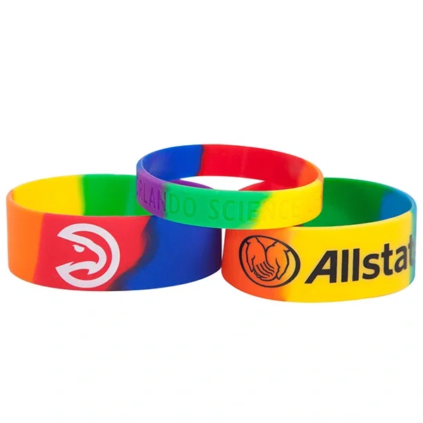 Custom Rainbow Pride Wristband (4 Sizes)