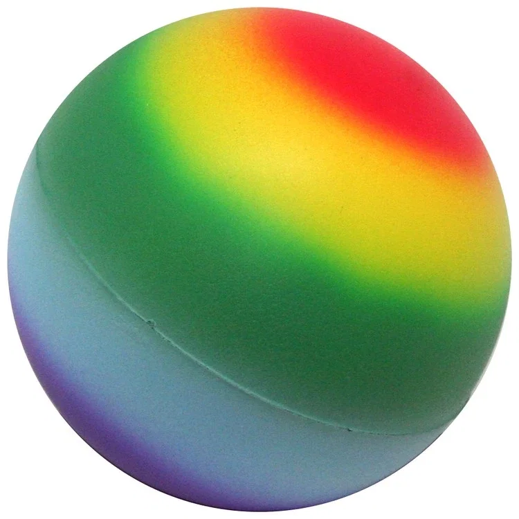 Custom Rainbow Stress Ball — view 3