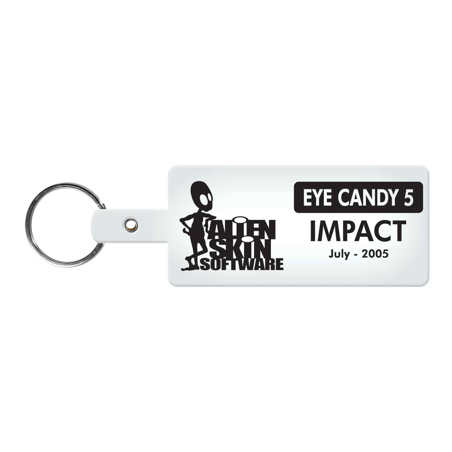 Rectangle Flexible Key Tag — view 10