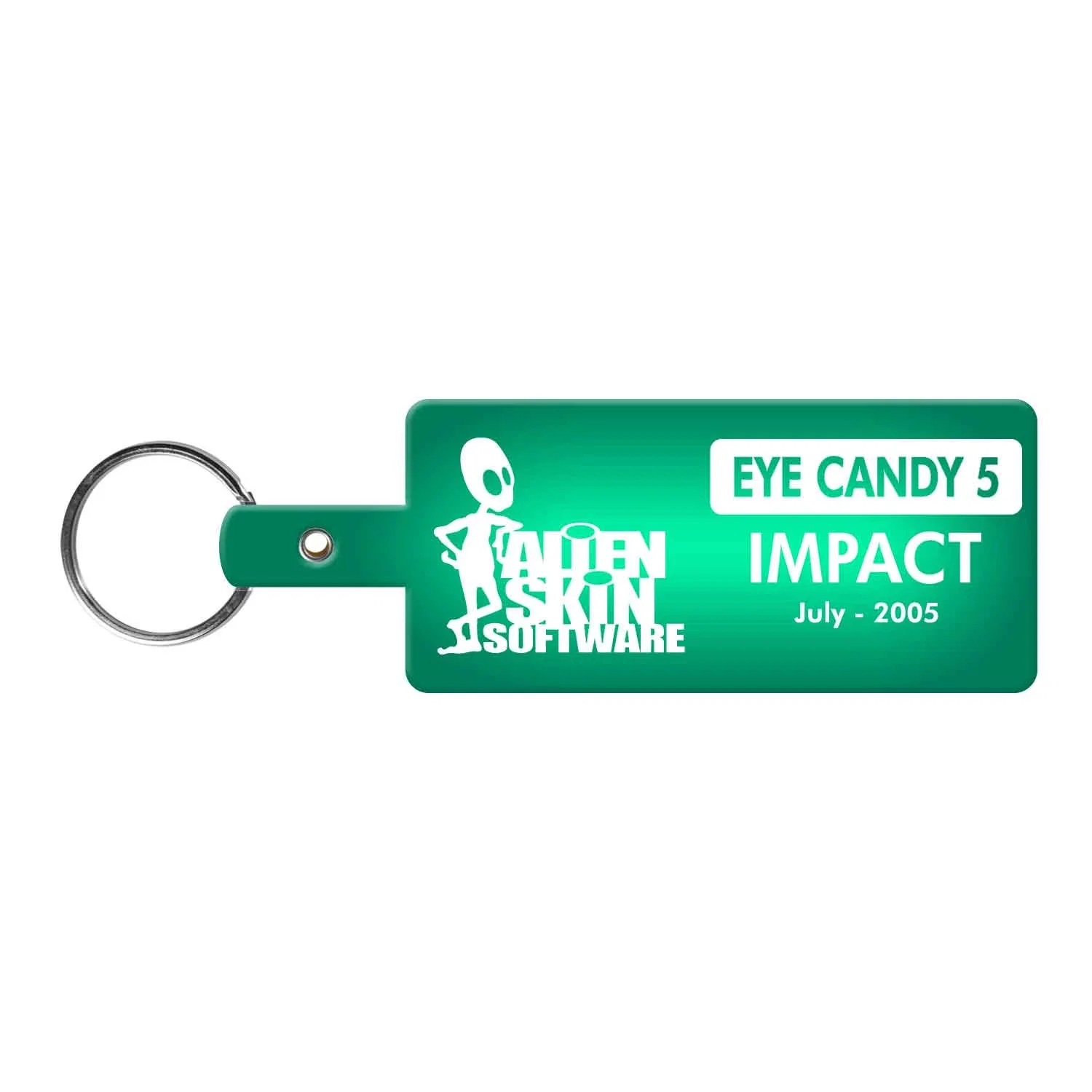 Rectangle Flexible Key Tag — view 11