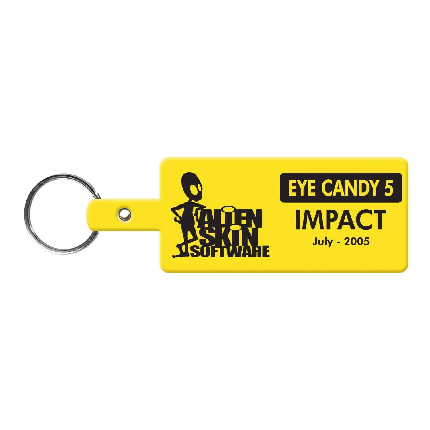 Rectangle Flexible Key Tag — view 12