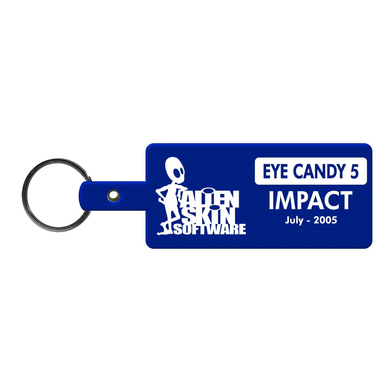 Rectangle Flexible Key Tag — view 6