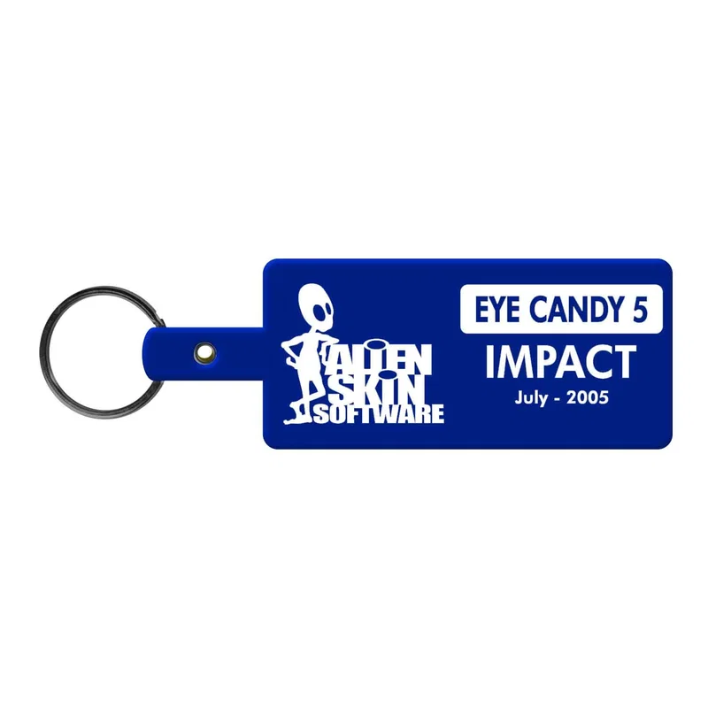 Rectangle Flexible Key Tag — view 6