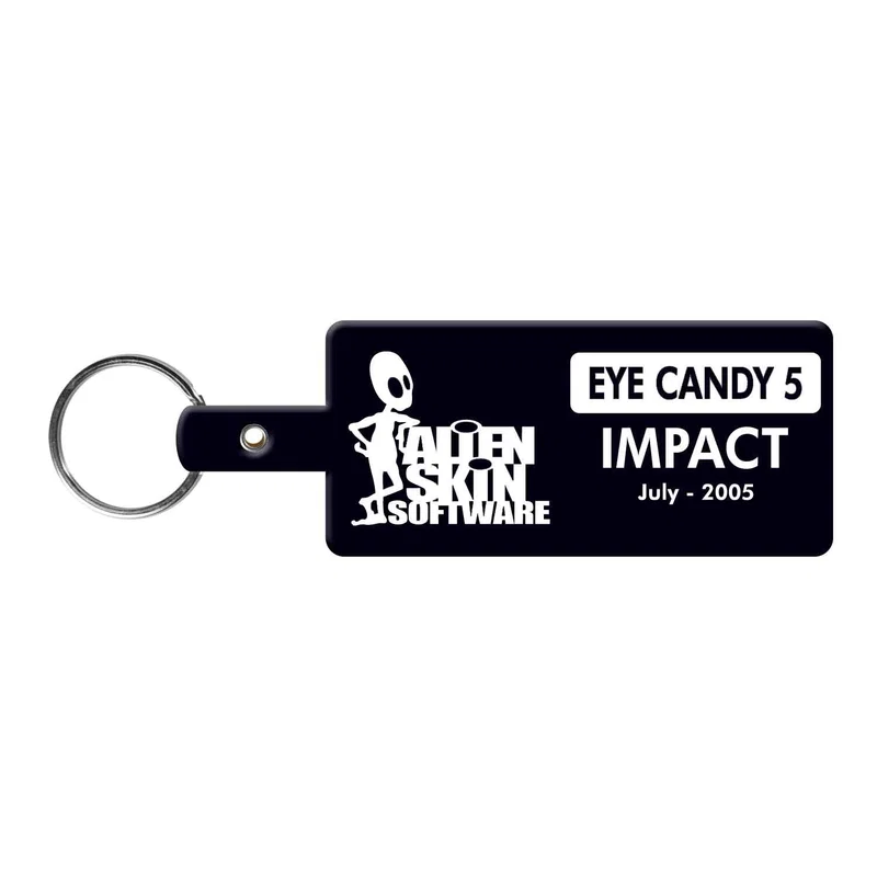 Rectangle Flexible Key Tag — view 7