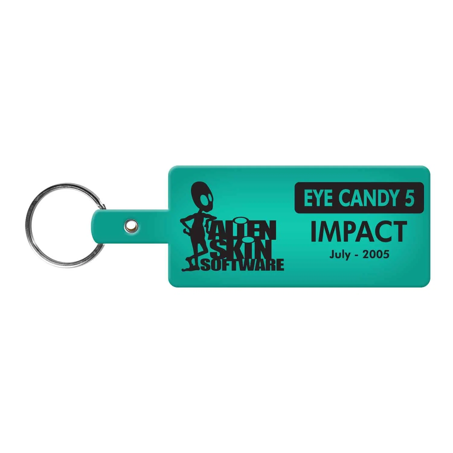 Rectangle Flexible Key Tag — view 8