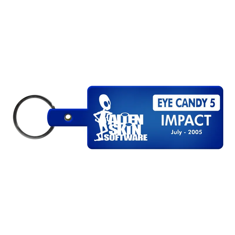 Rectangle Flexible Key Tag — view 9