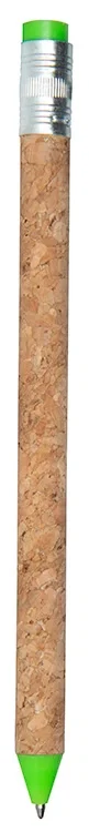 Logo Recycled Cork Pencil Pen — view 2