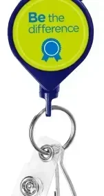 Custom Retractable Lanyard with Badge Reel & Dual Attachment — view 4