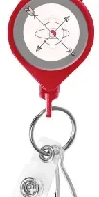 Custom Retractable Lanyard with Badge Reel & Dual Attachment — view 7