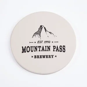 Custom Logo Ceramic Coasters