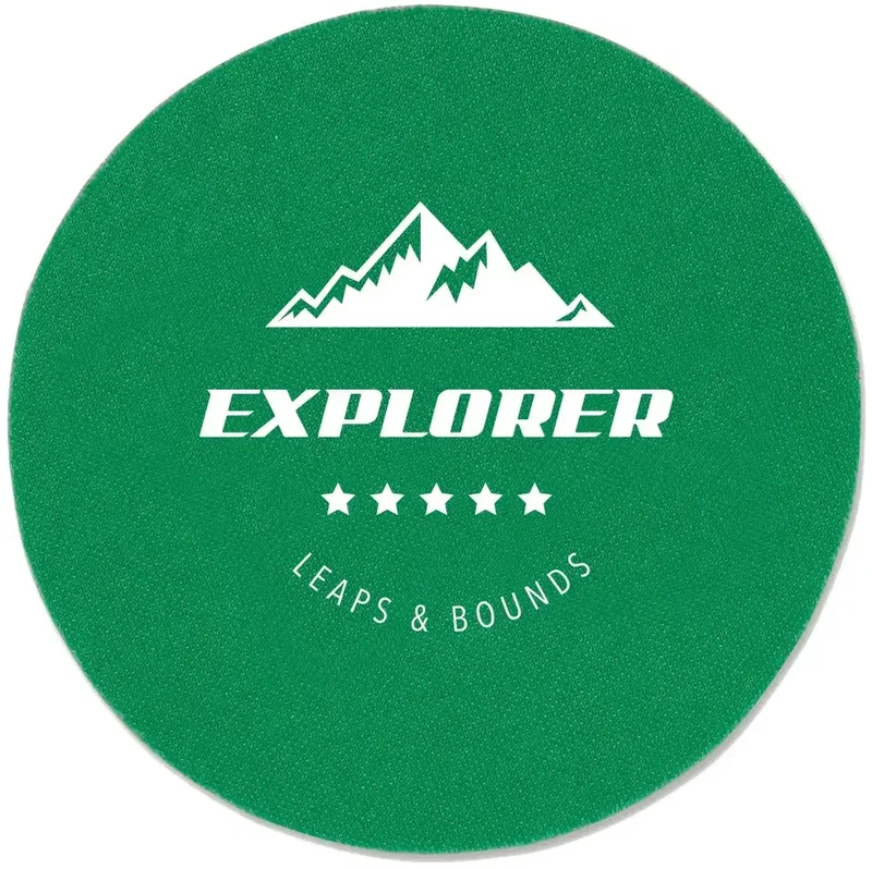 Personalized Round Foam Coasters — view 10