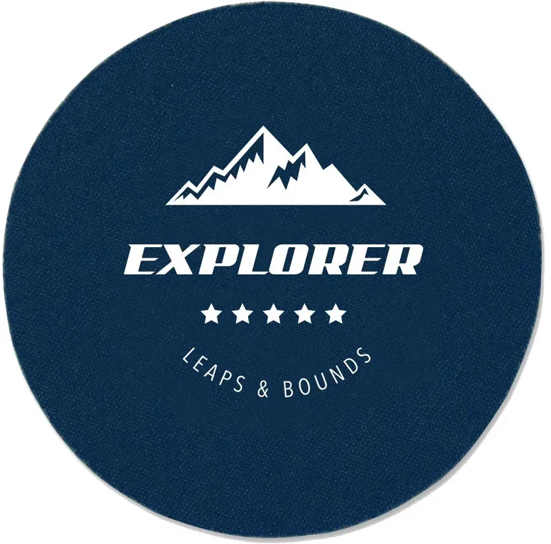 Personalized Round Foam Coasters — view 12