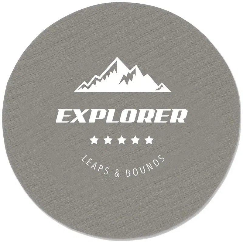 Personalized Round Foam Coasters — view 5