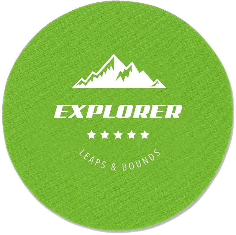 Personalized Round Foam Coasters — view 9
