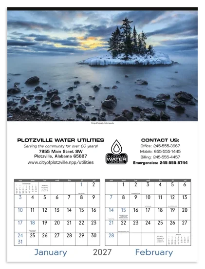 Triumph® Calendars Scenes of America Calendar
