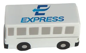 Custom Printed Shuttle Bus Stress Reliever