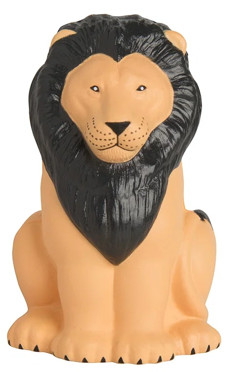 Sitting Lion Stress Reliever — view 3